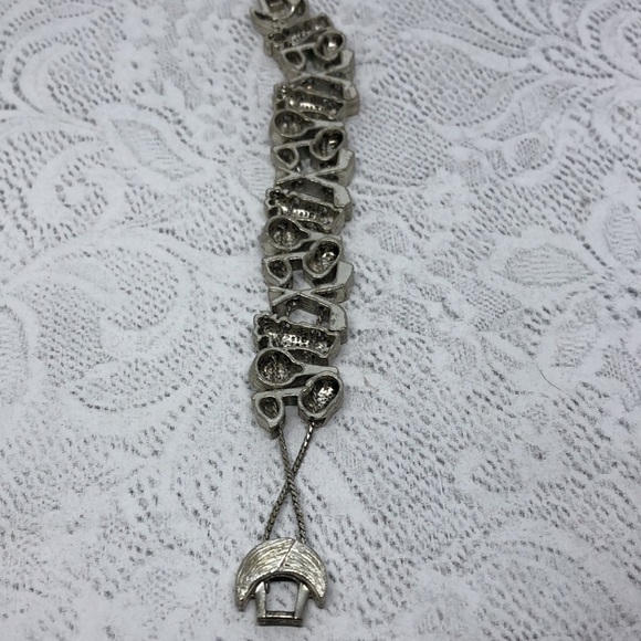 Vintage golf theme slider charm bracelet statement - Picture 4 of 5